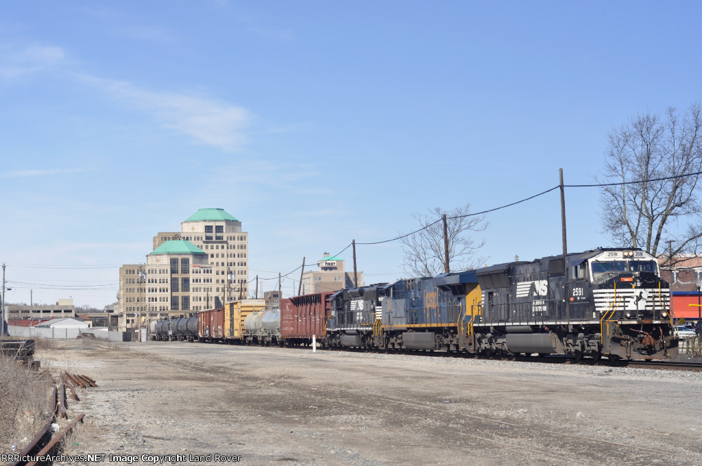 NS 2591 On NS 143 Eastbound 